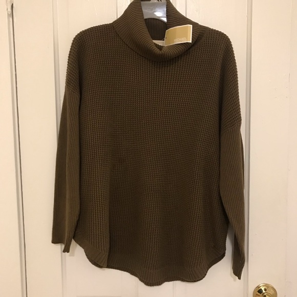 Michael Kors olive green sweater. size 1x - Picture 2 of 8